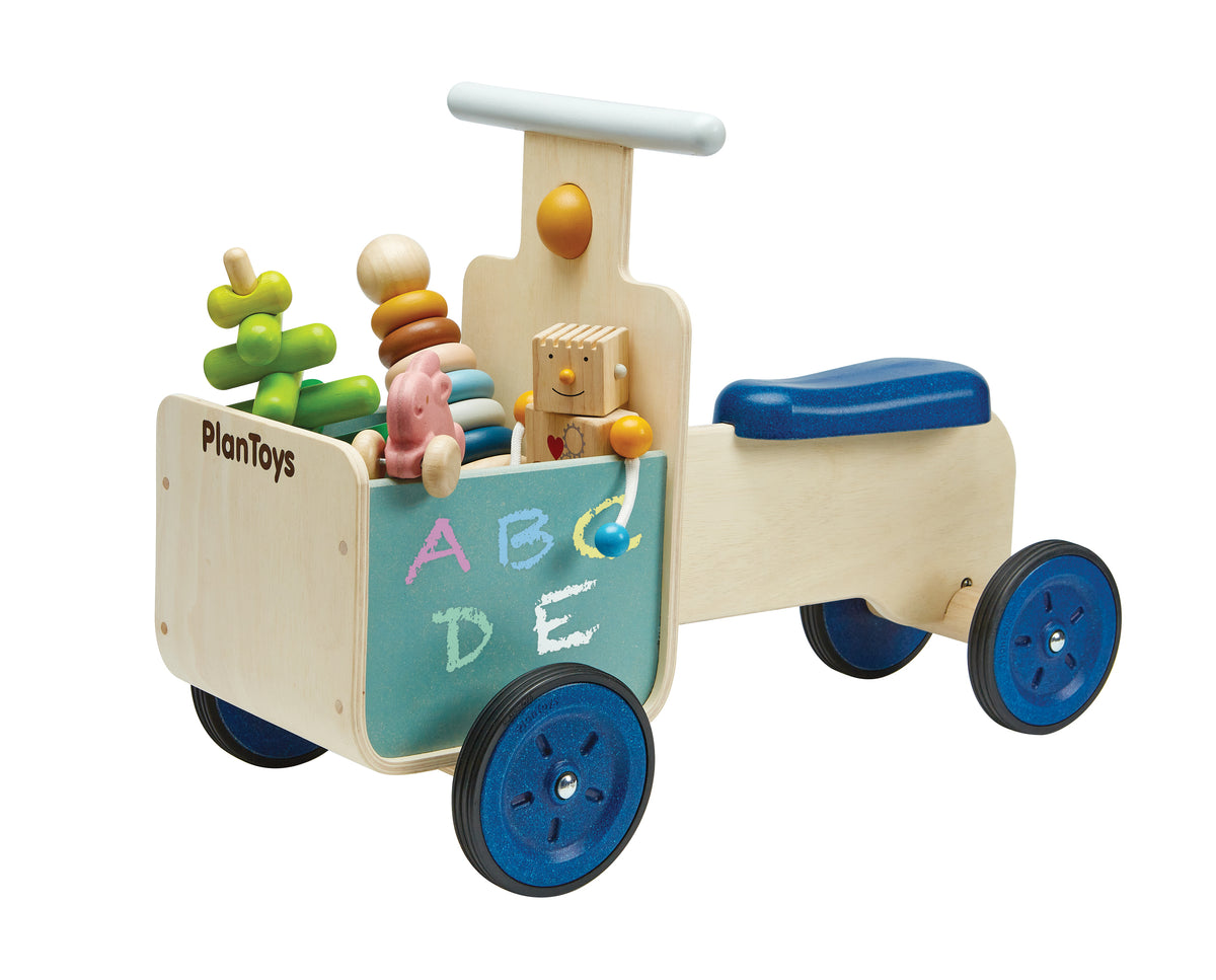 Vélo de livraison en bois PlanToys
