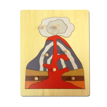 Puzzle du volcan
