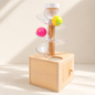 Rampe pour balles en bois