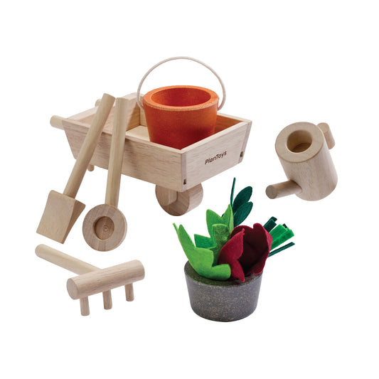 Brouette de jardin en bois PlanToys
