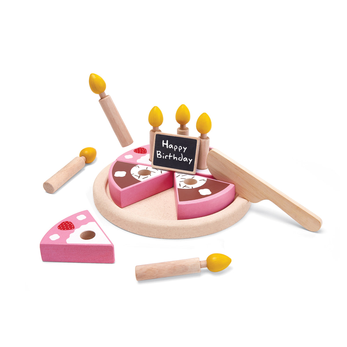 Gâteau d’anniversaire en bois PlanToys