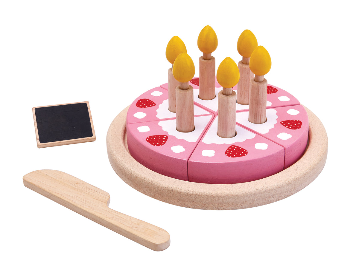 Gâteau d’anniversaire en bois PlanToys