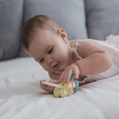 Hochet clés bébé pastel PlanToys
