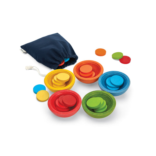 Jeu de tri et de comptage en bois PlanToys
