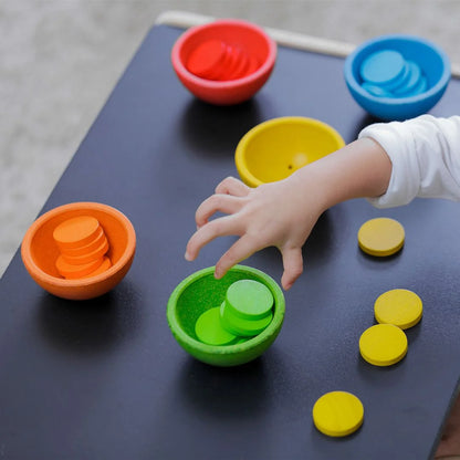 Jeu de tri et de comptage en bois PlanToys
