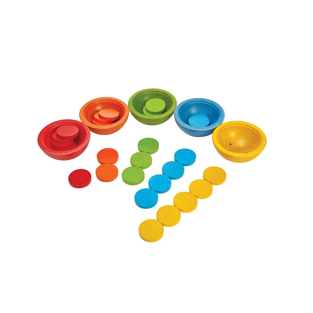 Jeu de tri et de comptage en bois PlanToys