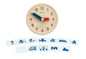 Horloge éducative en bois PlanToys