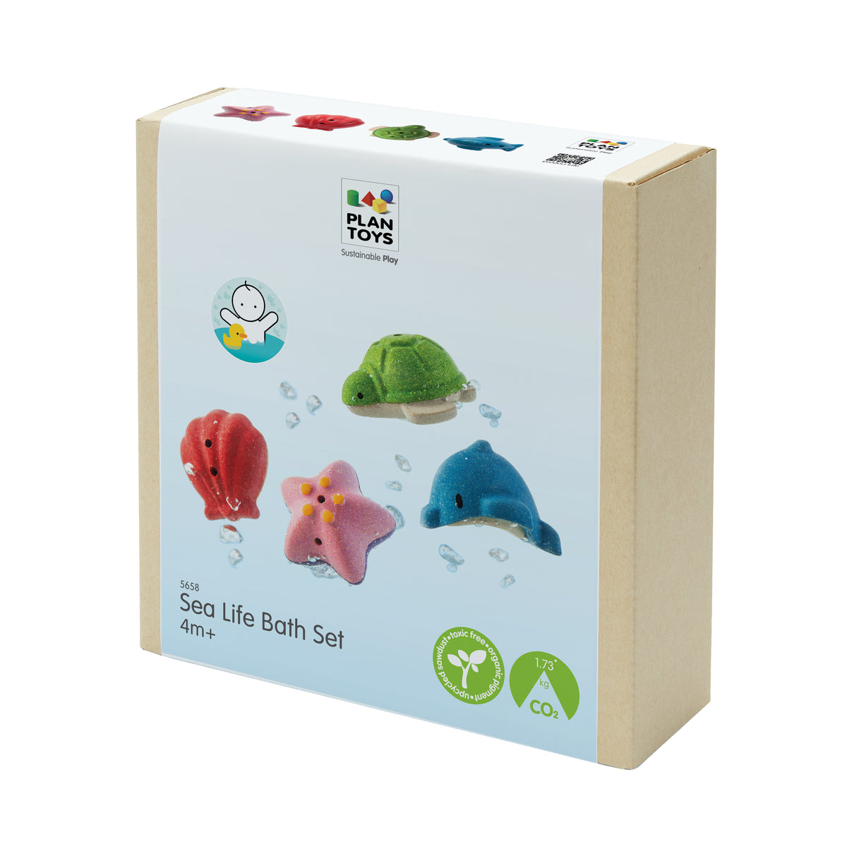 Jouets de bain animaux marins PlanToys
