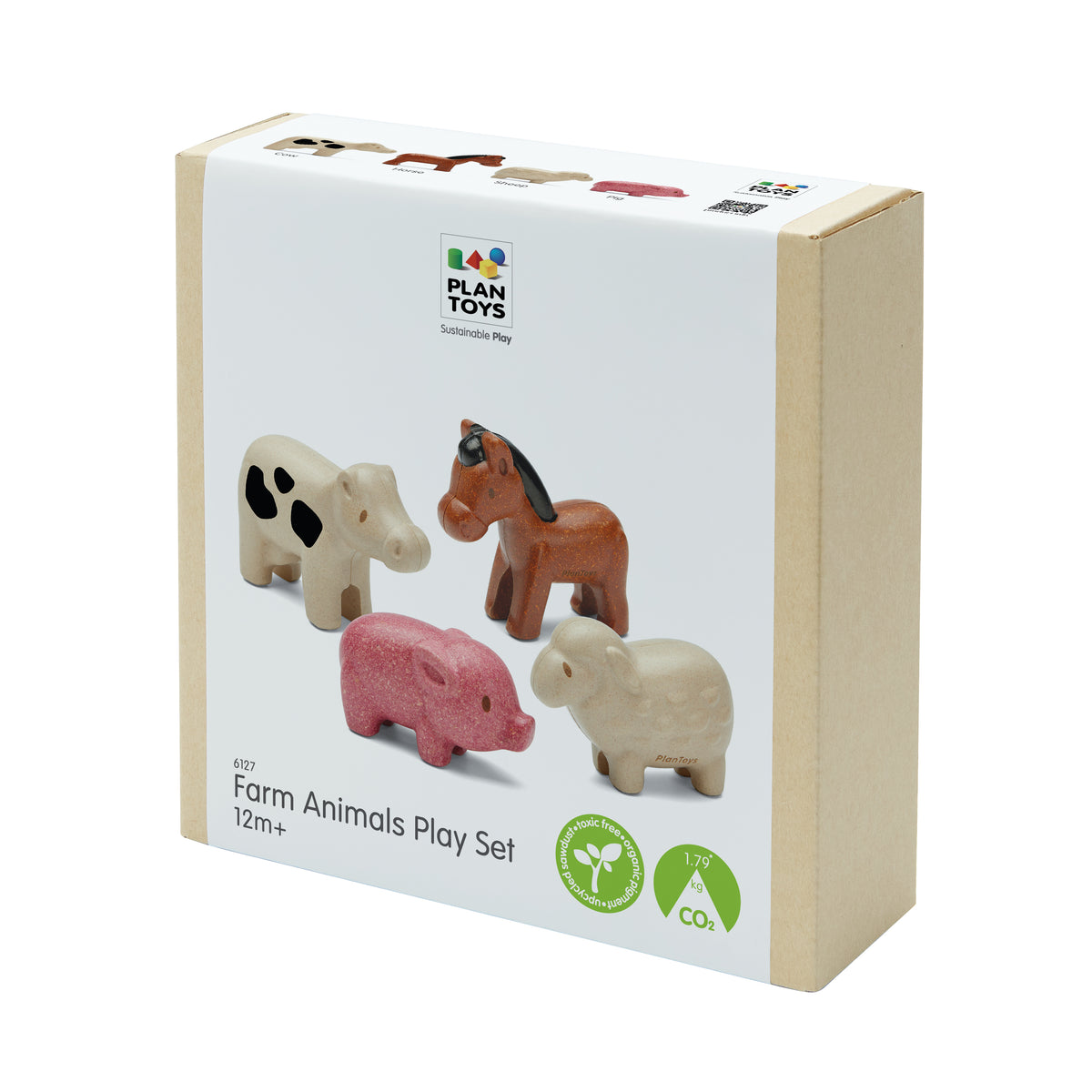 Animaux de la ferme en bois PlanToys