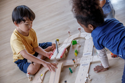 Circuit routier en bois PlanToys