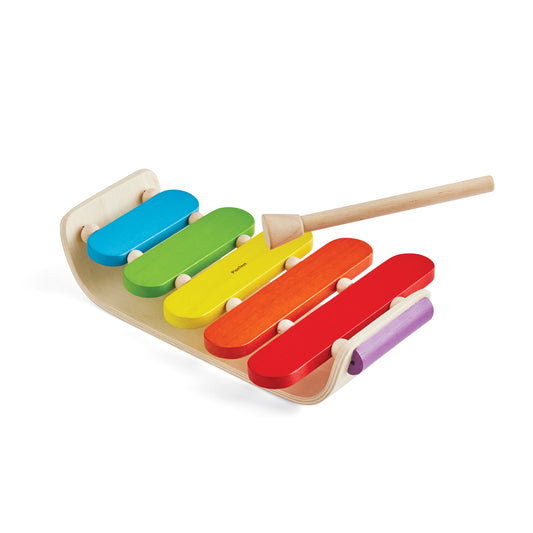 Xylophone ovale en bois PlanToys