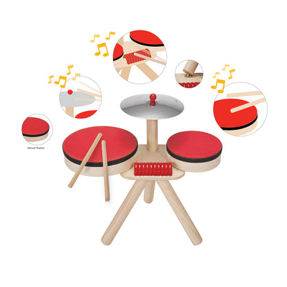 Batterie en bois PlanToys