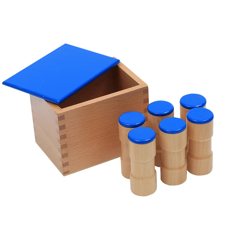 Boîtes à sons Montessori en bois