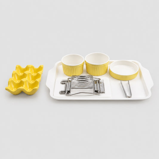 Kit Montessori pour casser et couper des oeufs