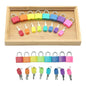 Jeu Montessori des cadenas et clés