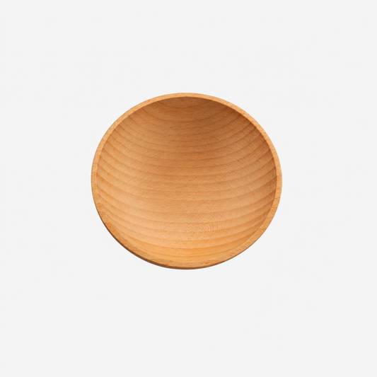 Bol en bois Montessori pour activités de transvasement
