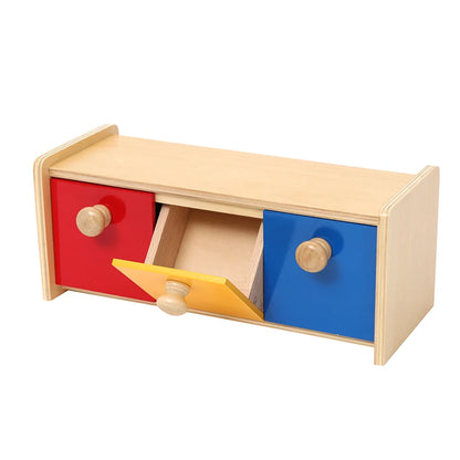 Boîte de tri Montessori avec bacs
