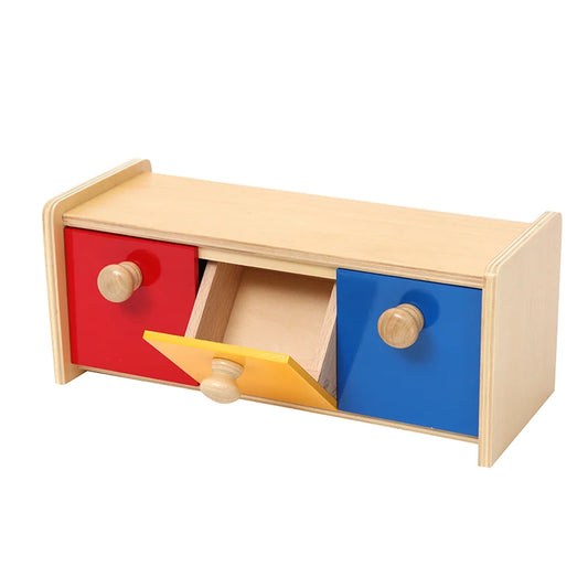 Boîte de tri Montessori avec bacs