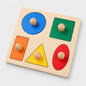 Puzzle Montessori des formes géométriques - 5 formes