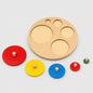 Puzzle Montessori des tailles de cercles