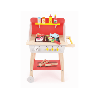 Barbecue en bois pour enfant avec accessoires