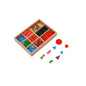 Symboles de grammaire Montessori en bois