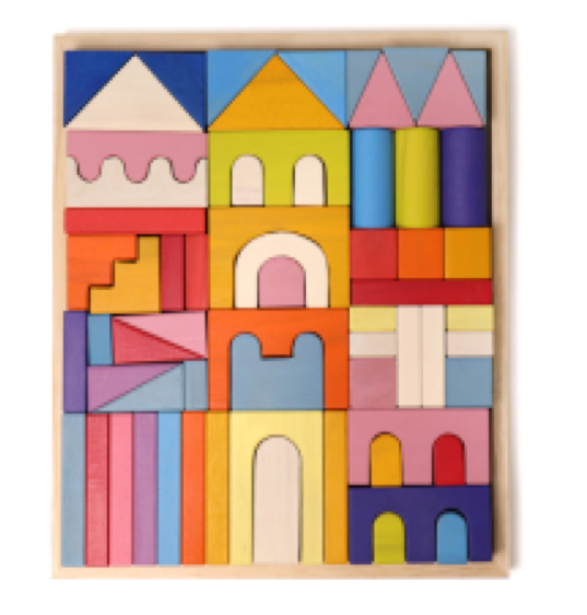 Blocs de construction en bois - Chateau