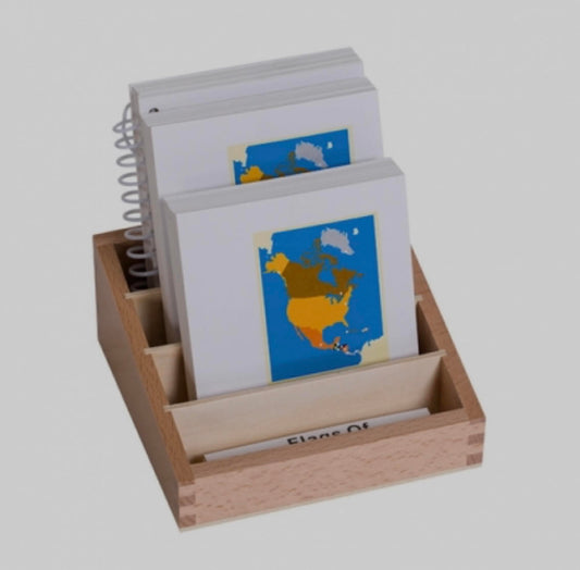 Grand support pour cartes Montessori